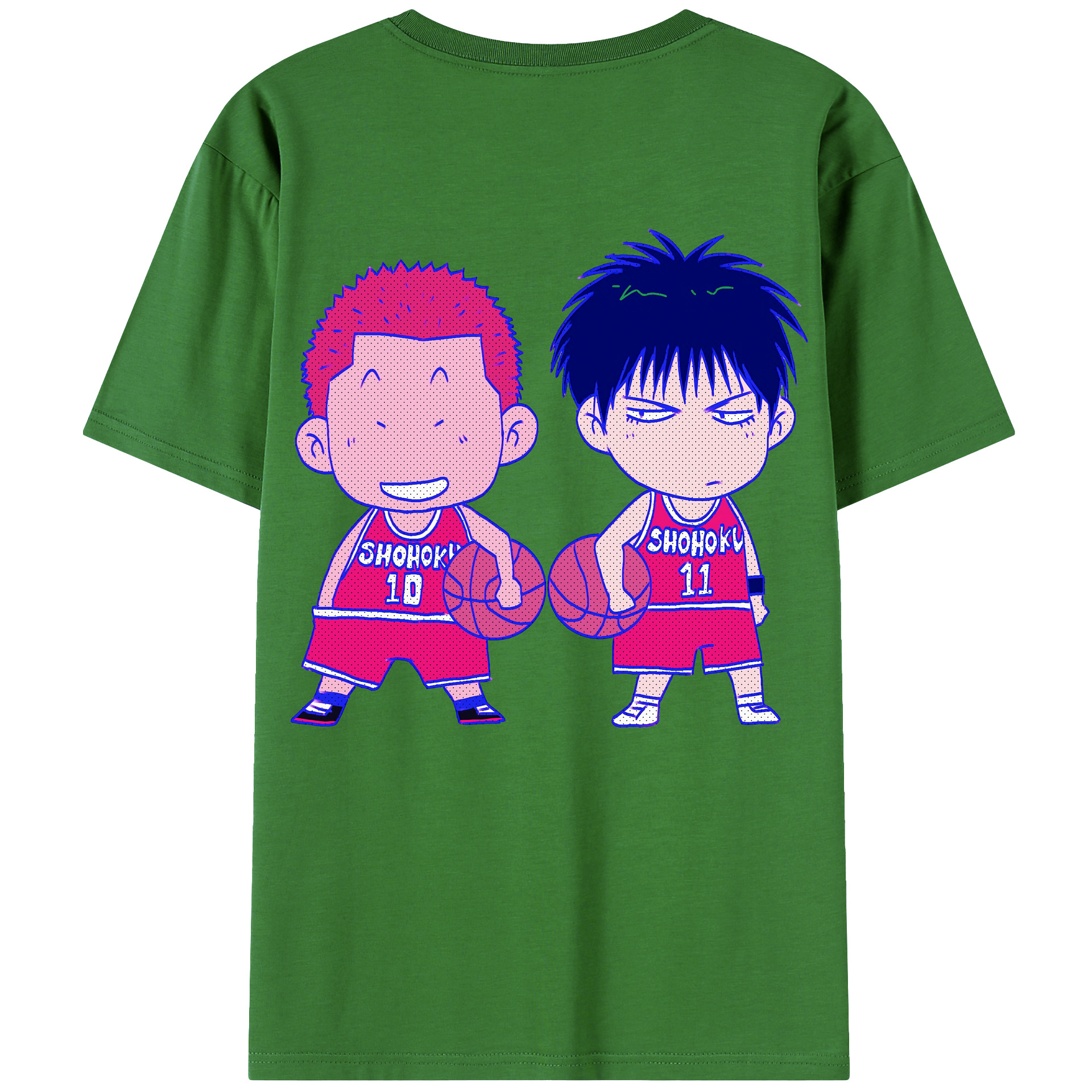 （画像用） SLAM DUNK／スラムダンク レディース半袖Tシャツ(バックプリント)